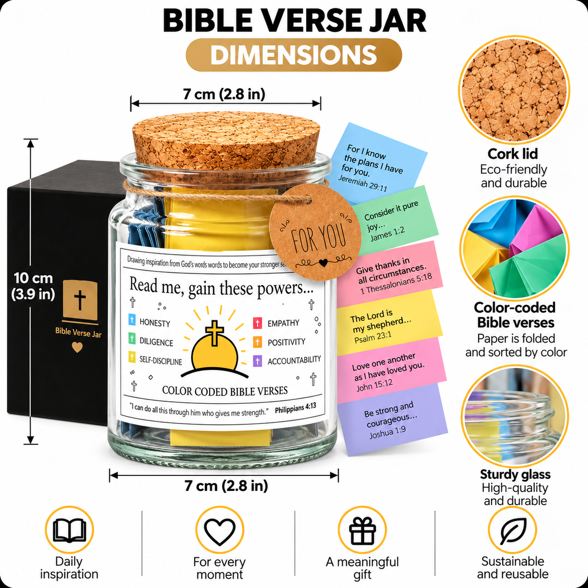 Faith & Joy Bible Verse Jar