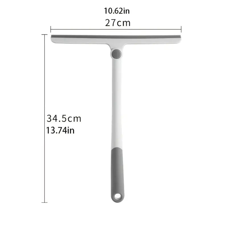 Long-Handle Squeegee for Car Windows & Glass