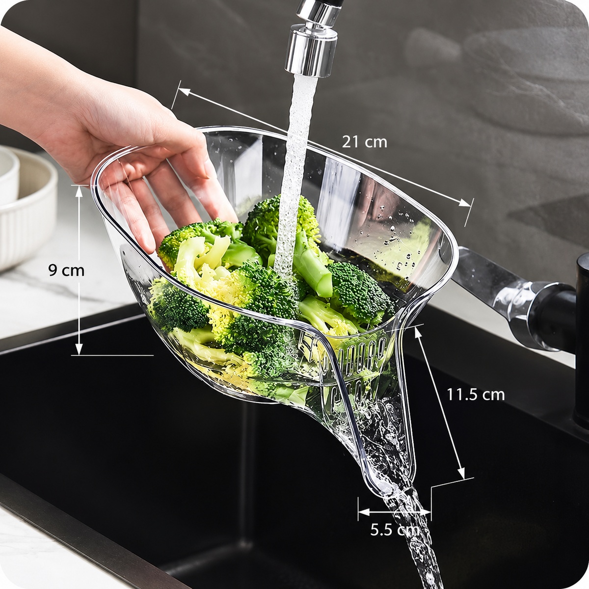 Multi-Functional Kitchen Drain Basket