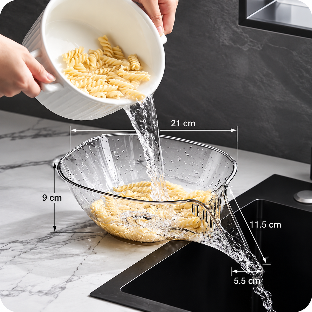 Multi-Functional Kitchen Drain Basket