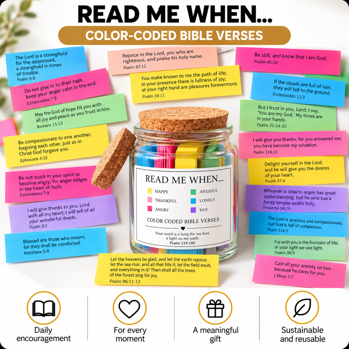 Faith & Joy Bible Verse Jar