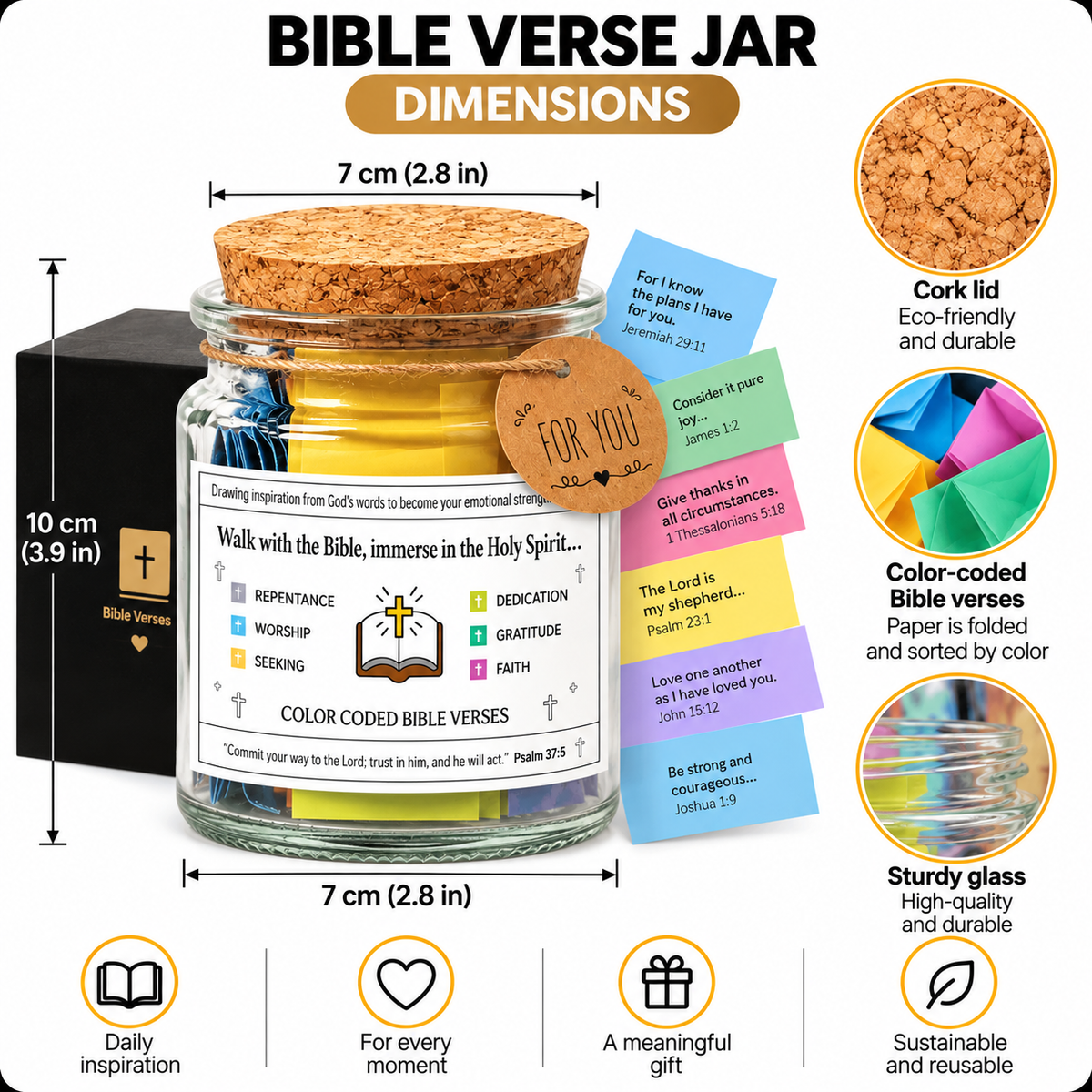 Faith & Joy Bible Verse Jar